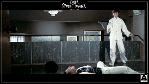 Karate Kid Woman Kick GIF