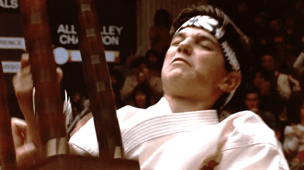 Karate Kid Won GIF