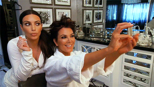 Kardashians Ladies Selfie GIF