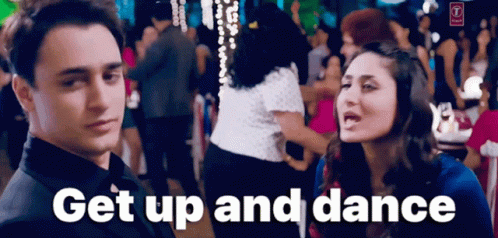 Kareena Kapoor Stand Up And Dance GIF
