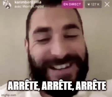Karim Benzema Arrete Big Smile GIF