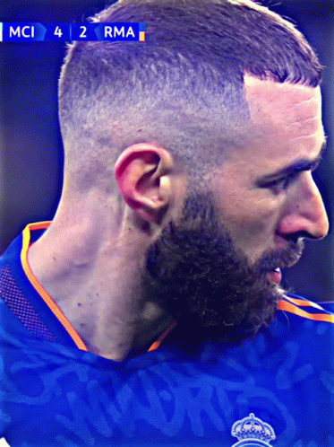 Karim Benzema Powerful Strike Finds Net GIF