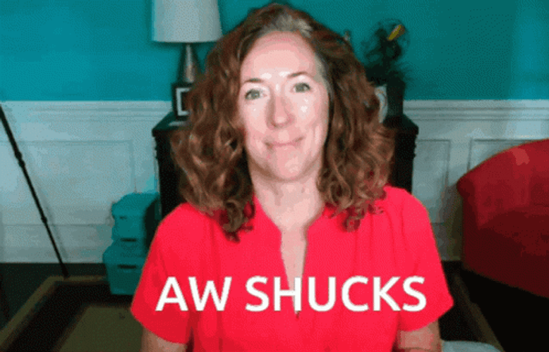 Karin Carr Aww Shucks GIF