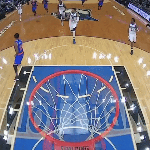 Karl Anthony Towns Monster Dunk GIF