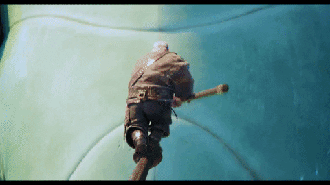 Karl Tried To Kill The Sea Beast GIF