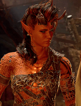 Karlach Body Blazing Effect GIF