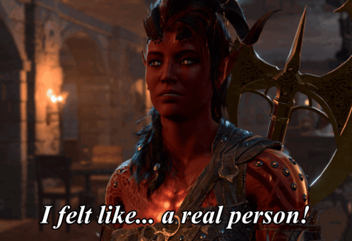 Karlach Felt Like Real Person GIF