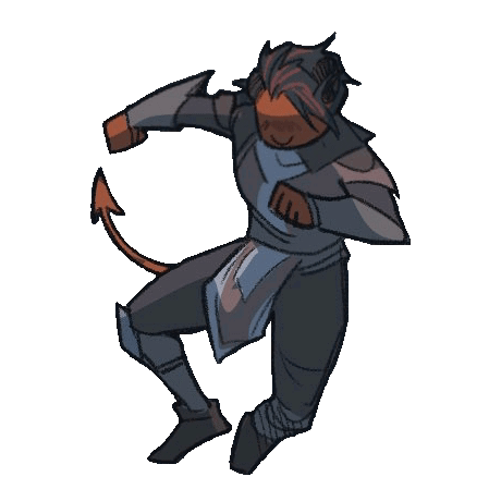 Karlach Fully Armored Dancing GIF