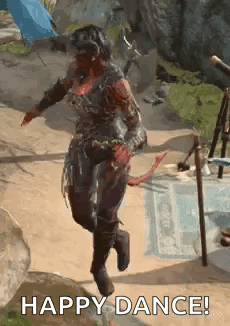 Karlach Happy Feet Dance GIF