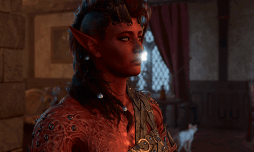 Karlach It's An Honor My Lady GIF