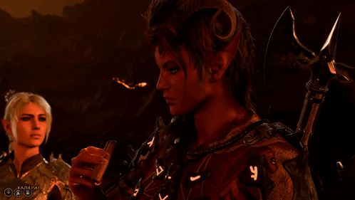 Karlach Took Cigarette Light It Up GIF