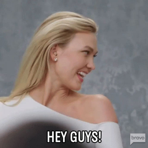 Karlie Kloss Hey Guys GIF