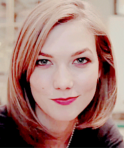 Karlie Kloss Wacky Tongue Out GIF