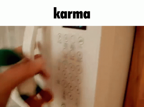 Microwave Karma GIF