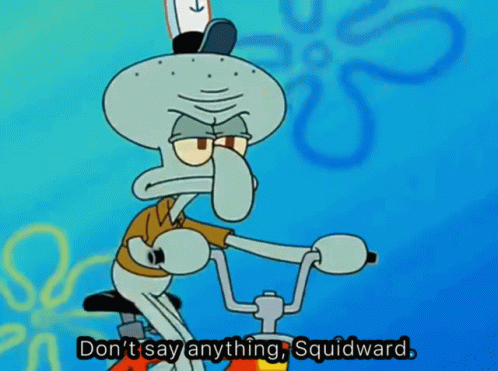 Squidward Remember Your Karma GIF