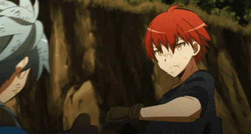 Karma Akabane Nagisa Shiota Fight GIF