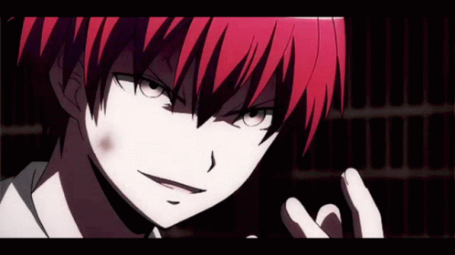 Karma Akabane Red Eye Transform GIF