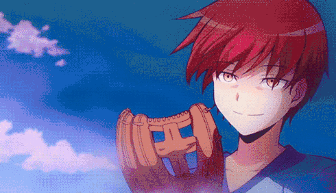 Karma Akabane Scary Ready Kill GIF