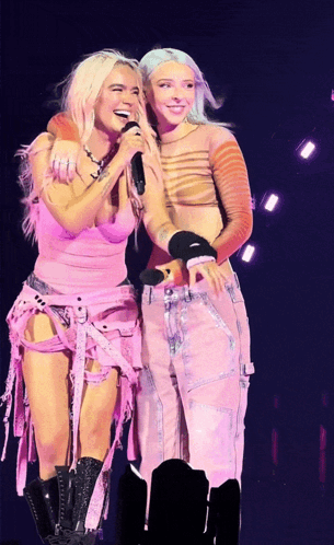 Karol G And Young Miko GIF