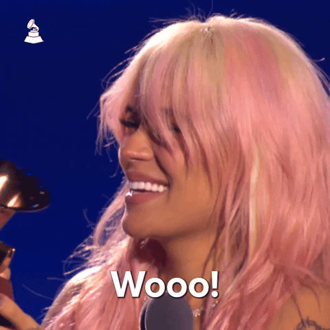 Karol G Cheering Wooo GIF