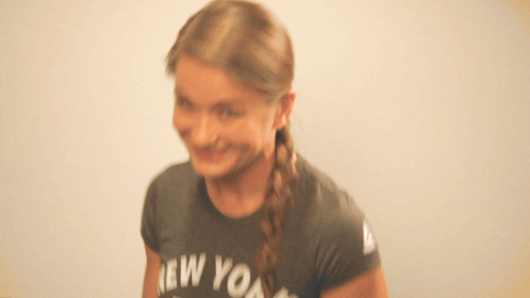 Karolina Kowalkeiwicz Goofy Dance GIF