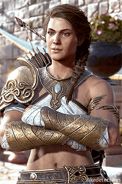 Kassandra Assassins Creed Odyssey Gif GIF