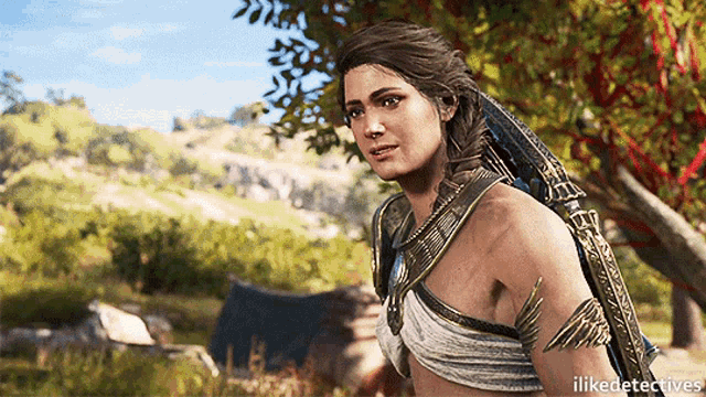 Kassandra Assassins Creed Odyssey Gif GIF