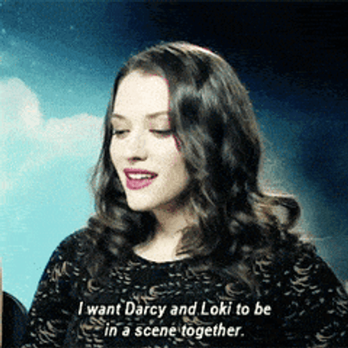 Kat Dennings I Want Loki And Darcy GIF