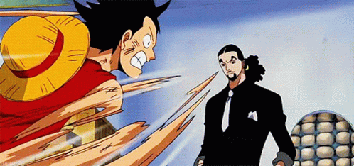 Katakuri Versus Luffy GIF