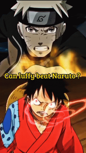 Katakuri Vs Luffy And Naruto GIF