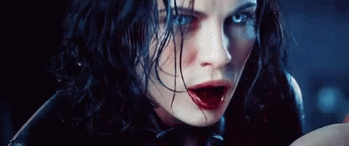 Kate Beckinsale Bloody Mouth GIF