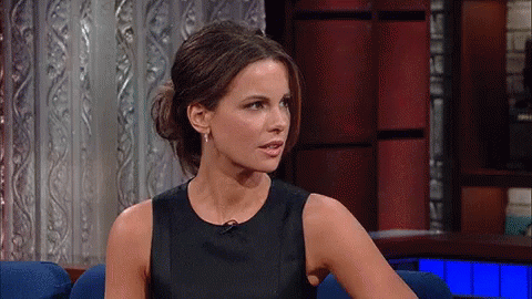 Kate Beckinsale Shock Face Reaction GIF