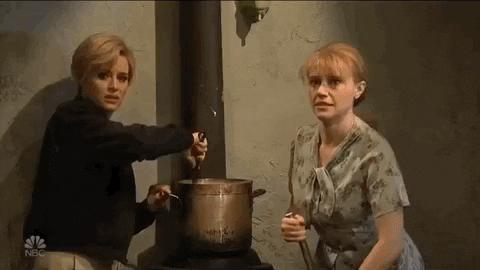 Kate Mc Kinnon Stirring The Pot GIF