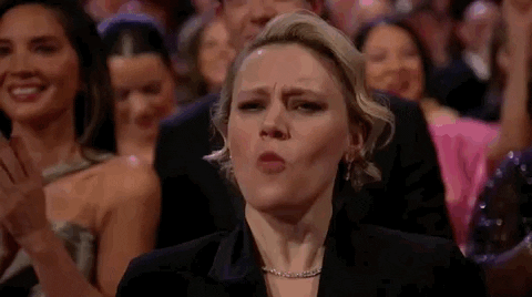 Kate Mckinnon Shouting Wooo GIF