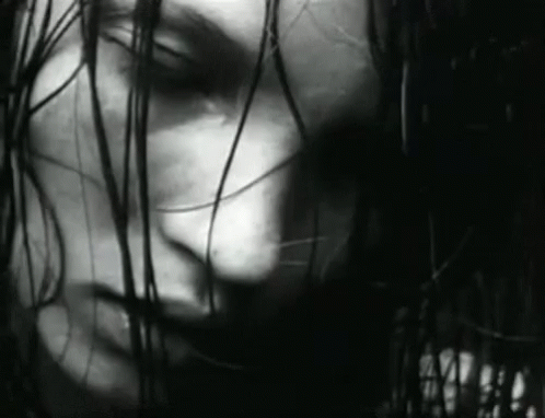 Kate Moss Grunge Stare GIF