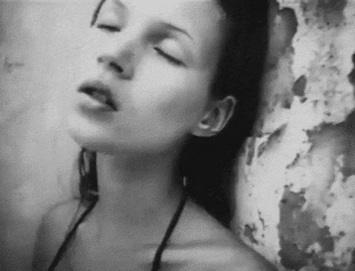Kate Moss Head Turn GIF