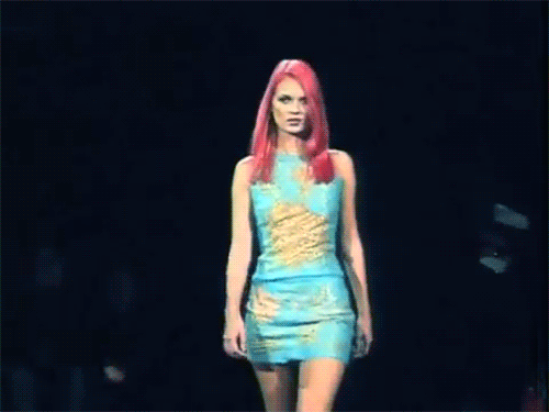 Kate Moss Red Hair GIF
