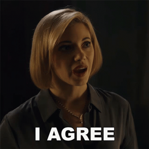 Kate Reece I Agree GIF