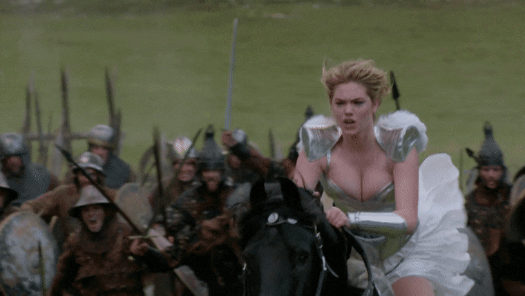 Kate Upton Game Of War Trailer GIF