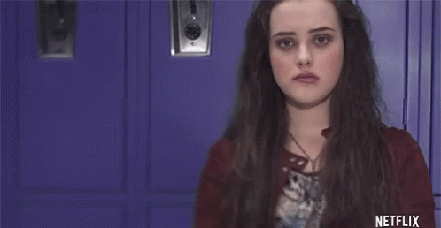 Katherine Langford Sad GIF