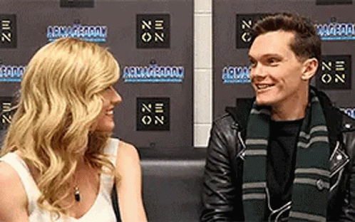 Katherine Mcnamara High Five GIF