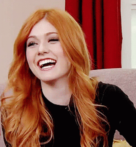 Katherine Mcnamara Interview Ahhh GIF