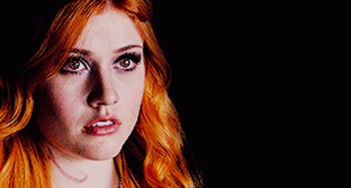 Katherine Mcnamara Speechless Stare GIF