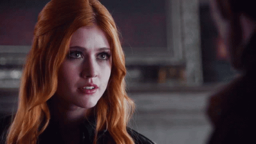 Katherine Mcnamara Taking To Someone GIF