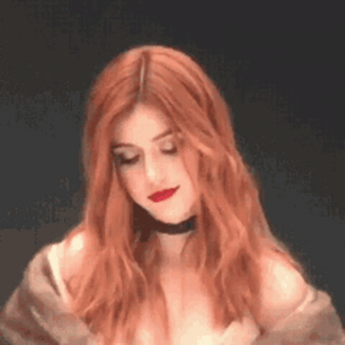 Katherine Mcnamara Wiggling Head GIF