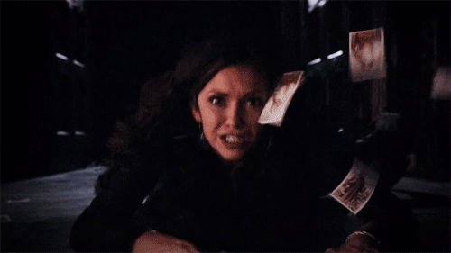 Katherine Pierce Goes To Hell GIF