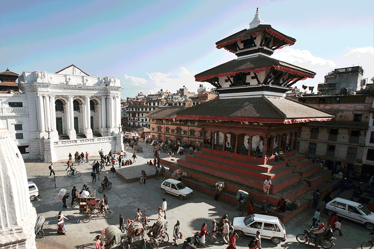 Kathmandu Durbar Square Nepal Gif