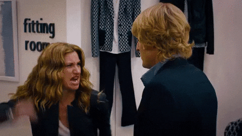 Kathryn Hahn Owen Wilson Slap Cheaters GIF