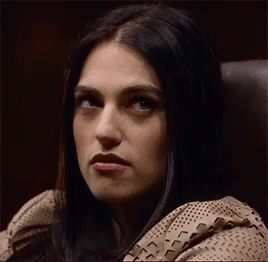 Katie Mcgrath Irish Actress Glare GIF