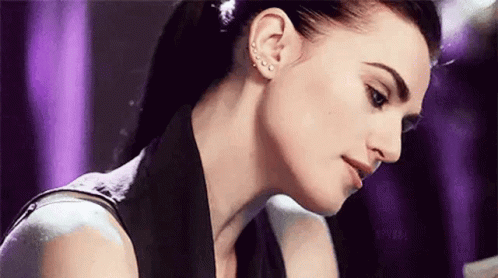 Katie Mcgrath Irish Actress Side View Jawline GIF